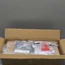 15.8" Floating Shelves,Invisible Wall Mounted Display Wooden Shelves with 3000K Dimmable Wired Recessed LED Light Bar,for Living Room Bedroom Kitchen Bathroom Office, Rustic Brown,4Pcs