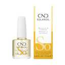 CND SolarOil Cuticle Oil, Natural Blend Of Jojoba, Vitamin E, Rice Bran and Sweet Almond Oils, Moisturizes and Conditions Skin, 0.25 fl oz