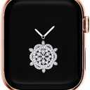 Kolgios 38/40/41/42/44/45/46mm Cool Chain Women Smartwatch Bands Compatible for Apple Watch Bands Series10/9/8/7/6/SE/5/4 Stylish Replacement Bracelet for Iwatch S10/9/8 Gift To Her