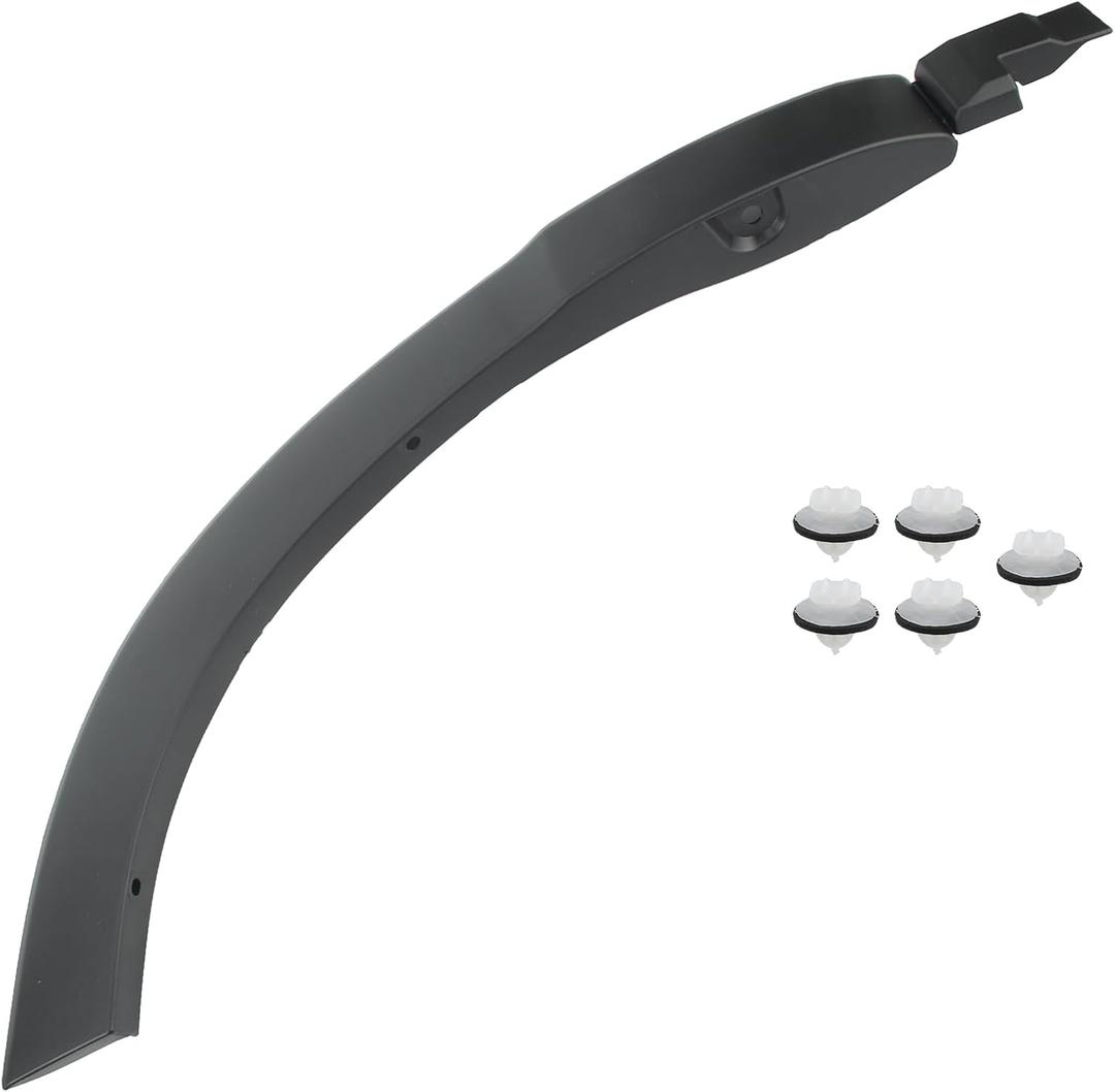 AUTOKAY Rear Door Lower Molding Trim Right RH Side for Toyota Highlander 2014-2019
