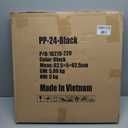Bestpet 24 Tall Foldable Dog Playpen Crate Fence Pet Kennel Play Pen Exercise Cage 8 Panel Black, 24"