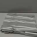 Queen Pillow Cases Set of 2 - Ultra Soft Hotel Quality Pillowcase Covers - Comfy, Cozy & Wrinkle Free - Shrinkage and Fade Resistant - Machine Washable Pillow Protectors - 2 Piece Set - Grey Stripes 3