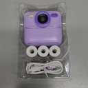 Kids Instant Digital Cameras for Boys and Girls, 1080P HD Dual-Lens Selfie Digital Camera with Print Paper & 32G Card, Christmas Birthday Gifts Toys for Toddler and Teenagers Age 3-16 Years Old (Purple)