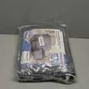 TAOCOCO Loveseat Recliner Cover Non-Slip Sofa Slipcover, Pet Cover for Loveseat Recliner with Elastic Straps, Washable Reclining Loveseat Covers Recliner Furniture Protector (2 Seater, Dark Grey)