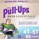 Pull-Ups Boys' Skin Essentials Potty Training Pants, Training Underwear, 4T-5T (38-50 lbs), 60 Ct