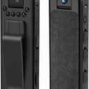 Ahheyie Body Camera 1080P Video, Wearable BodyCam Protable Camcorder with Night Vision, Sports Camera for Meetings/Delivery/Travel