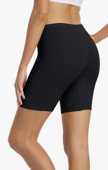 wirarpa Women's Cotton Boy Shorts Underwear Anti Chafing Soft Biker Short Plus Boy Shorts Panties 4 Pack