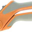 Fiskars Easy Action Tabletop Rag Quilt Snip, Gray Orange, 8" (190600)
