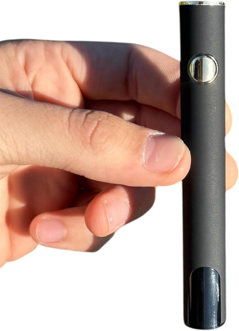 FlamePen Premium Universal Rechargeable Battery Pen, 650mAh Cordless Thread Burner, Threaded with Soldering Iron, Black & Gold