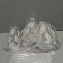 Ciaell 16 Pack Christmas Tree Plastic Cups - 16oz Can Shaped Drinking Glasses with 32PCS Lids and 16PCS Straws for Coffee Cocktail Soda Boba Beer Smoothie Christmas Party Gift