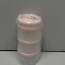 Termichy Stackable Formula Dispenser Portable Milk Powder Container, 2 Pack, Light Pink