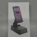 Cell Phone Stand with Wireless Bluetooth Speaker Adjustable Holder Anti-Slip Base HD Surround Sound for Home, Desk & Outdoors Compatible with Mobile & Tablets