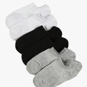 WDIRARA Women's 6 Pairs Leopard Print Low Cut Socks No Show Socks 5-9
