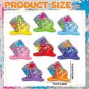 Amyhill 8 Pcs Art Paint Party Table Decoration Back to School Paint Can Splatter Wooden Centerpiece Art Classroom Table Toppers Sign for First Day Back to School Birthday Party Supplies Gifts