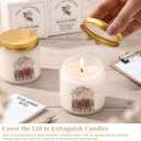 Lewtemi 8 Pcs Social Worker Appreciation Gifts Bulk Jar Candle Soy Wax Scented Candles Social Worker Month Gift for Women Men Coworker Retirement Graduation Birthday Party Favors