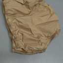 10 Pcs Adult Plastic Diaper Cover Pull-On Cover Plastic Pants Reusable Incontinence Waterproof Pants(Small,Beige)