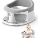 Baby Bath Seat for Babies 6 Months & Up, Bath Seats for Babies Sitting Up, Open Design, Non-Slip, Compact Toddler Bath Seat.