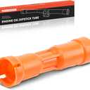 A-Premium Engine Oil Dipstick Tube Compatible with Volkswagen Jetta 1995-1998, Passat 1995-1999, Golf 1995-1998, Cabrio 1995-1998 2000-2002, Corrado 1995 & Audi A4 1997-1999, A4 Quattro 1997-1999