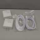 iPhone 17 16 Pro Max Charger Fast Charging,2Pack 45W USB C Super Fast Charger & 10FT Long Type C Charging Cable Cord for iPhone 17 Pro Max/17 Pro/17 Air/17/16 Pro Max/15,iPad Pro/Mini/Air,Galaxy S25 (White)