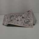 8x10 Area Rugs for Living Room Bedroom, Machine Washable Soft Low Pile Rugs, Non-Slip Stain Resistant Carpet for Dining Room Kids Playroom (Light Brown)