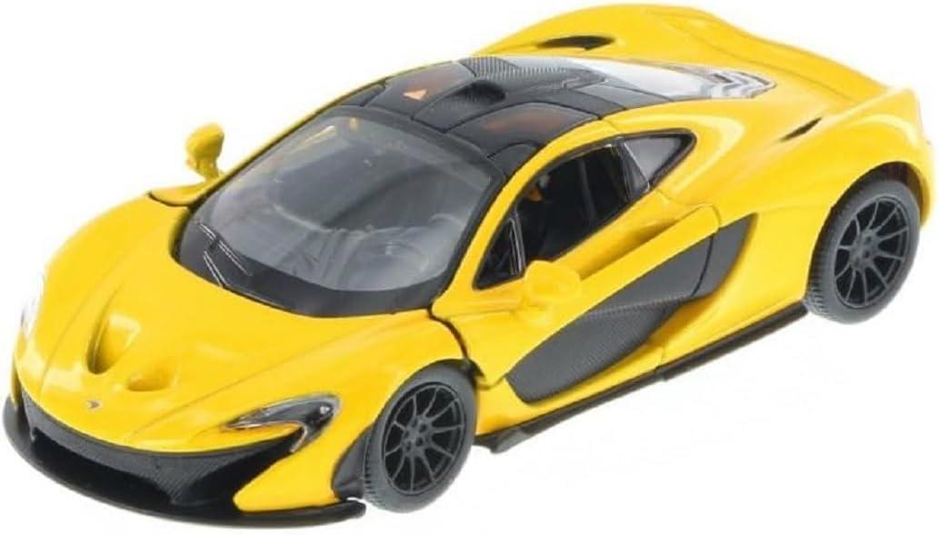 KiNSMART McLaren P1 1/36 Scale Diecast Model Toy Car (Yellow)
