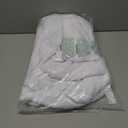 Animal Onesie Costumes for Kids Adults Cosplay Halloween for Boys Girls Womens Warm Plush One Piece (White)