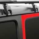 Heavy Duty 330lb Roof Rack Cross Bars Compatible with Jeep Wrangler JK JL Gladiator JT 2007-2026, 2 & 4 Door Aluminum Crossbars Rooftop Cargo Bag Kayak Bike Carrier