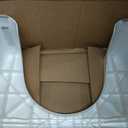 Squatty Potty Simple Curve Bathroom Toilet Stool 7" White