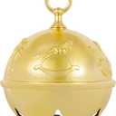 Hallmark Keepsake Christmas Ornament 2023, 50th Anniversary Ring in The Season Special Edition Metal Bell