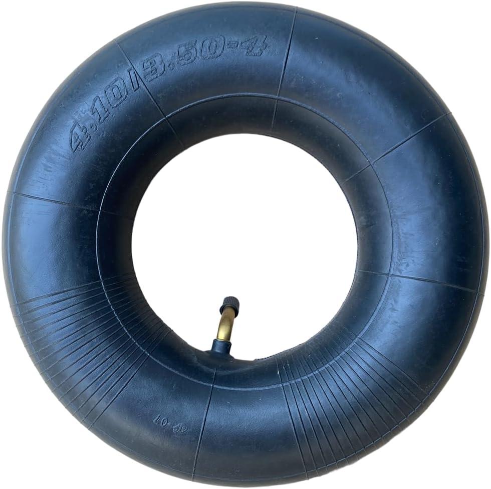 Potreba Inner Tube 4.10/3.50-4 For Wheelbarrow, Lawn Mower, Golf Cart Tires, Dolly, Garden Cart on Wheels, Wheelbarrow, Lawn Mower, Golf Cart, Hand Truck, Tire Rim 4"