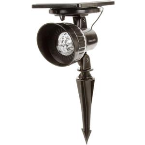 GAMA SONIC GS-103-WW Progressive Garden Landscape Spotlight Outdoor Solar Powered Light on Stake, Warm White LED