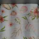 Horaldaily Easter Tablecloth 5270 Inch Rectangular, Bunny Ear Flowers Spring Washable Table Cover for Party Picnic Dinner Decor (Pink)