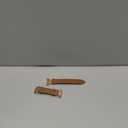 Wearlizer Leather Bands Compatible with Google Pixel Watch 4/3 41mm/Pixel Watch 2/1 Band Women, Dressy Designer Slim Leather Strap with D-Shape Metal Buckle for Pixel Smartwatch Accessories (Brown/Rose Gold)