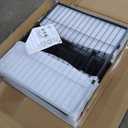 Dog Playpen Portable Outdoor Dog Fence, Dog Playpen for Large/Medium/Small Dogs, Dog Fences for The Yard with Doors Foldable Metal
