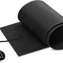 Timgle 13 x 60 Inch Heated Snow Melting Mat for Entrances, Heated Outdoor Mats, Non Slip Rubber Heating Entrance Mats with Power Cord, Snow and Ice Melting Pad for Outdoor Winter Use