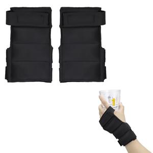 1 Pair Weighted Gloves for Tremors Perfect Writing Weights & Hand Strengthening Tool Adjustable Weights Glove for Parkinsons Essential Tremors Patients : Health & Household