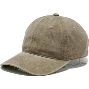 Baseball Cap Soft Cotton Plain Washed Vintage Comfort Unstructured Low Profile Dad Hats (Army Green)
