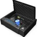 HARDROCK Gun Safe for Pistols, Biometric Wall Mounted Handgun Safe Box for Desk, Bedside,Truck，Drop Down Quick Access Security Safe with Fingerprint Keypad Lock for Home nightstand