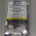 Scosche FD2080 Single DIN Radio Install Dash Kit and Pocket Compatible with Select 1995-11 Ford, Lincoln, Mazda and Mercury Vehicles - Aftermarket Car Stereo Installation Kit - Does Not Fit Double DIN