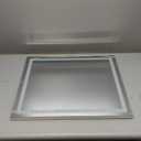 Amorho LED Bathroom Mirror 40"X32" with Front and Backlit, Stepless Dimmable Wall Mirrors with Anti-Fog, Shatter-Proof, Memory, 3 Colors, Double LED Vanity Mirror (Horizontal/Vertical)