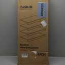 Gashell Wire Shelf Covers, Bamboo Wire Rack Covers for Pantry, Closet (4pcs, 30" W x 12" D)