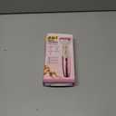 4 in 1 Bikini Body Trimmer for Women | Rechargeable & Waterproof | Grooming Kit with Body, Facial, Eyebrow and Nose Attachments | Precision Trimmer for Smooth, Painfree Hair Removal (Rosegoldwhite)