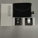 RDE Wireless ME Ultra-Compact Wireless Microphone System with Built-in Microphones & Lavalier GO Professional Wearable Microphone - White