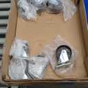 Car Dolly Set of 4 Heavy-Duty, 10,000LBS Capacity Vehicle Dolly with Curved Design and Wheels, Auto Wheel Dolly, Tire Moving Dollies for Car SUV Truck Trailer Repair, Garage Maintenance (Blue)