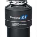 Contractor 333 Garbage Disposal 3/4 Hp (Contractor333) Black