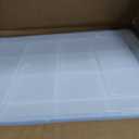 IRIS USA 3-Pack 60 Qt Storage Bins with Gasket Lids, Clear/Blue