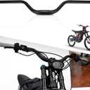 JFG RACING Sur Ron Handle Bar,Motorcycle Handlebars 7/8'' 22MM Aluminum Riser Swallow Handle Bar for Sur Ron Surron Light Bee X/S Segway X260 X160 Electric Dirt Bike Ebike Black