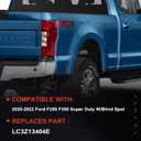 LED Tail Light W/Blind Spot Compatible With 2020 2021 2022 Ford F250 F350 Super Duty Right Passenger Side Rear Taillight Replace LC3Z13404E
