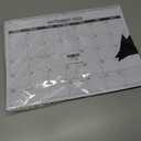 2 x Wall Calendar 2026-2027, Jan 2026 to Jun 2027, 18 Months Calendar 14.7 * 11 Inch, Wall Calendar for Home or Office Planning and Organizing-White