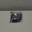 Yonique Women's Two Piece Swimsuits One Shoulder Tankini Tummy Control Bathing Suits Ruffle Swimwear (Large, Black)